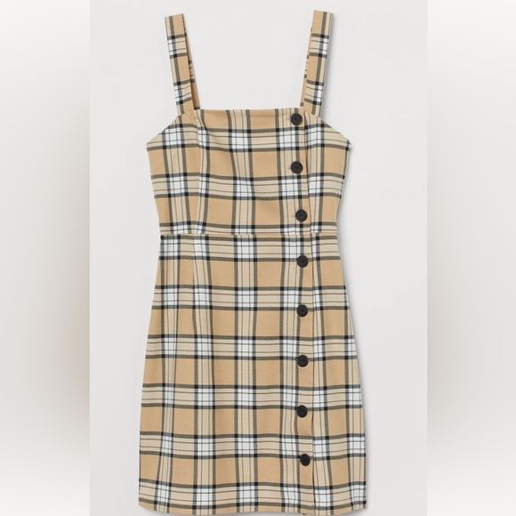 H&M Short Plaid Dress - Picture 1 of 3